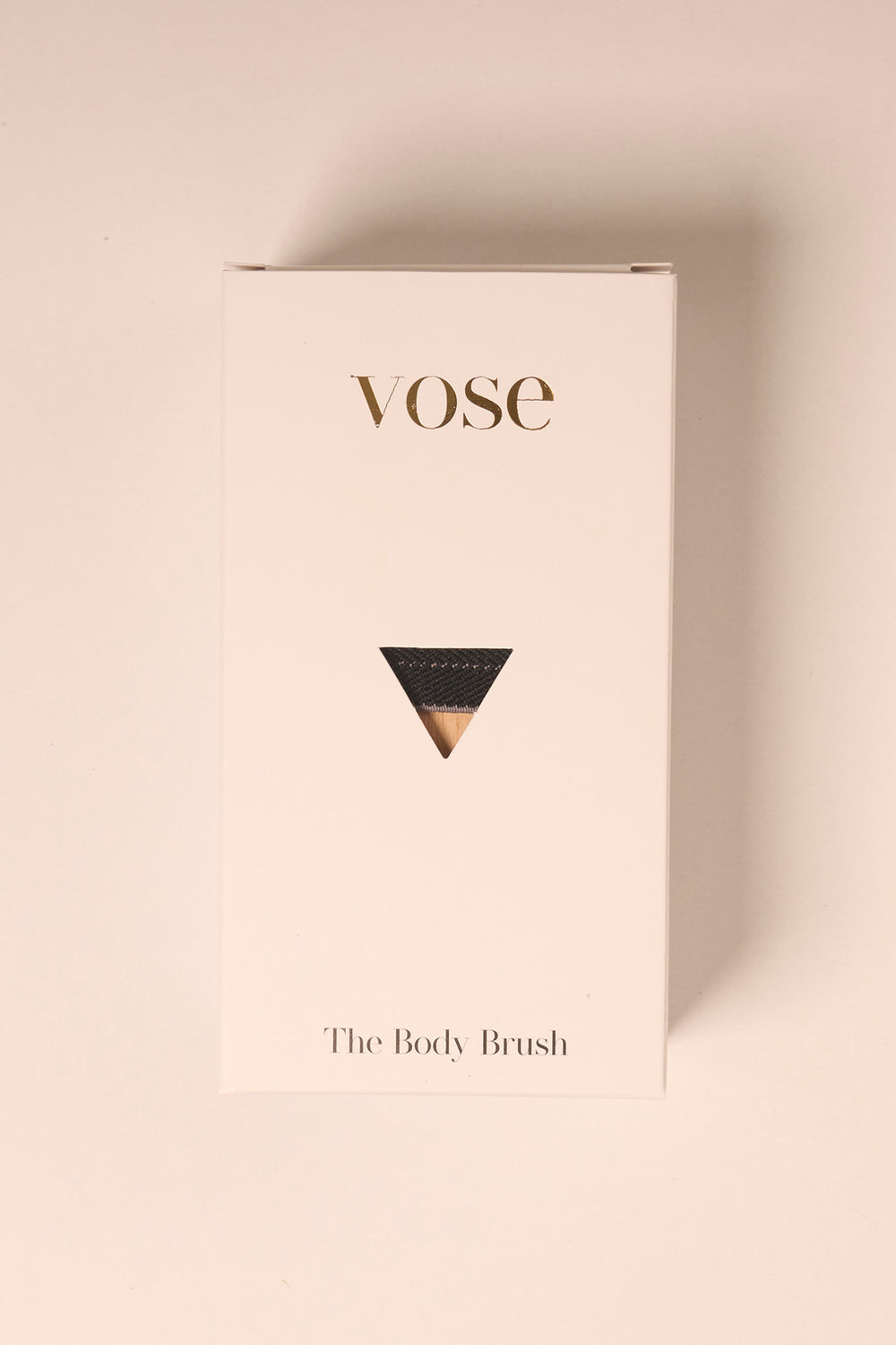 Vose - 100% Horse Hair Body Brush - Black Rose