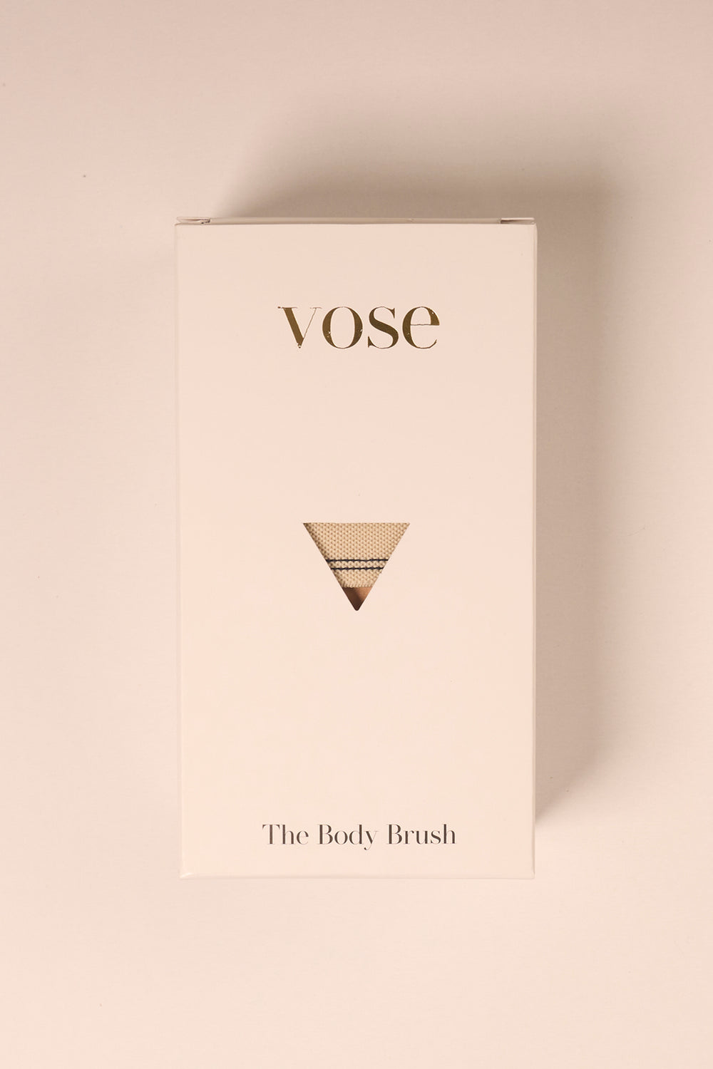 Vose - 100% Horse Hair Body Brush - Vanilla