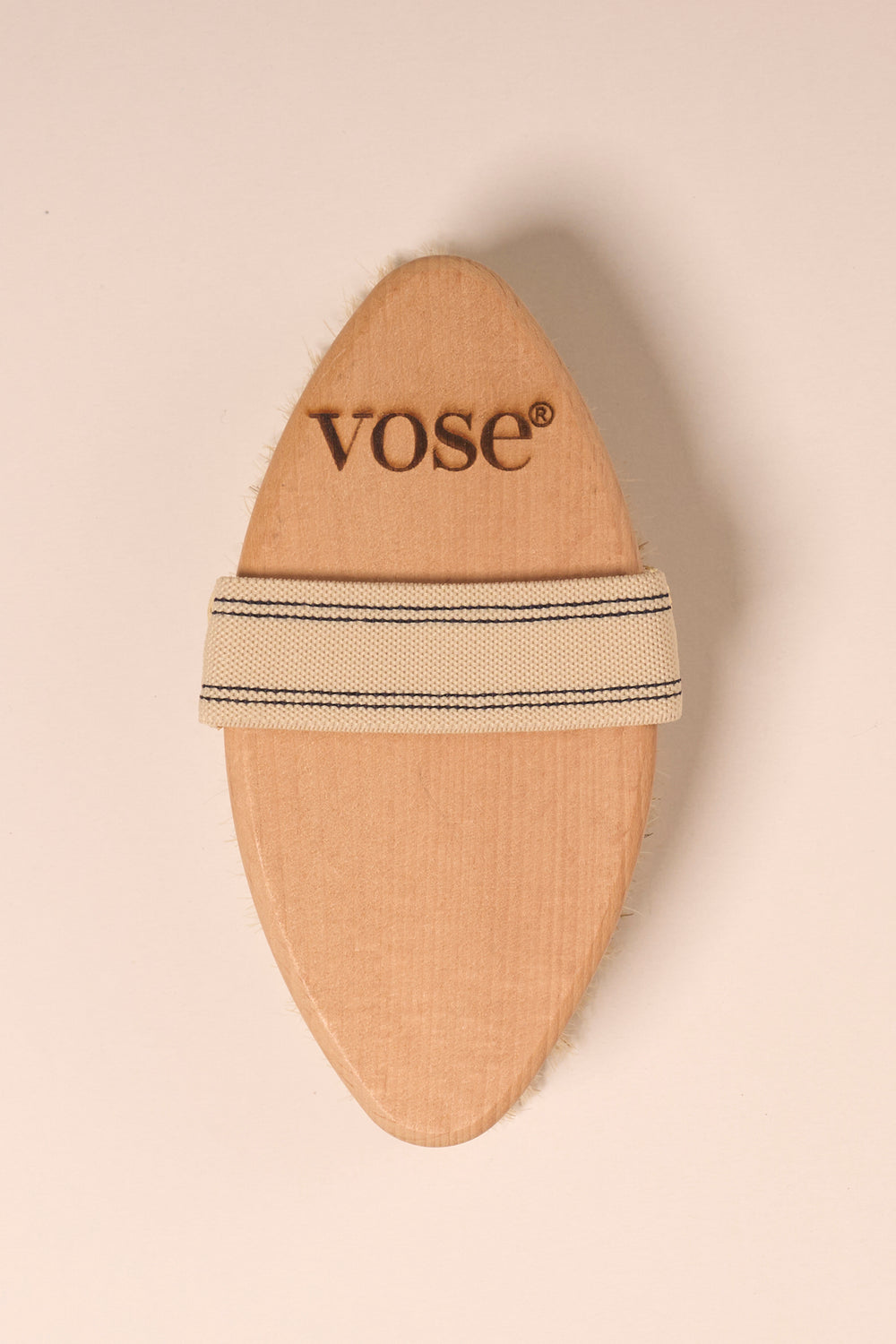 Vose - 100% Horse Hair Body Brush - Vanilla