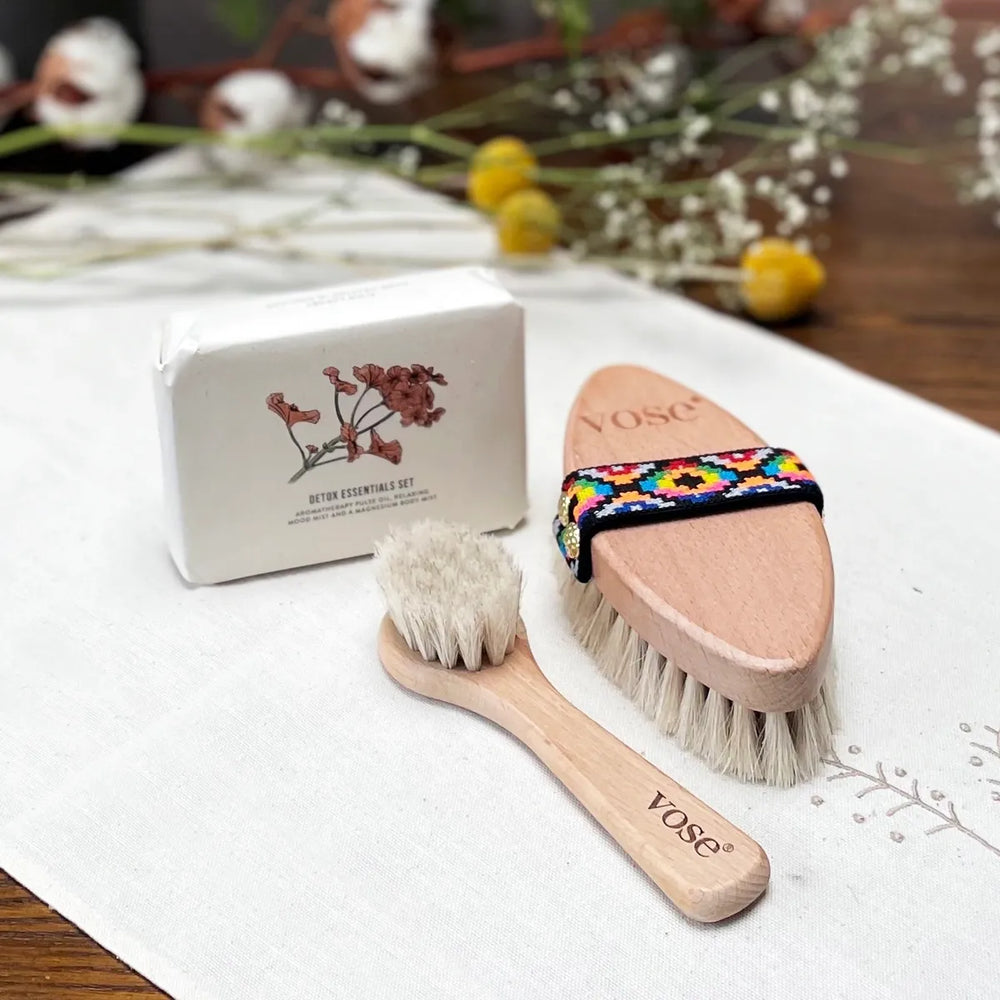Detox Set: Body Brush + Face Brush + Detox Essentials Kit - Fig Wellbeing