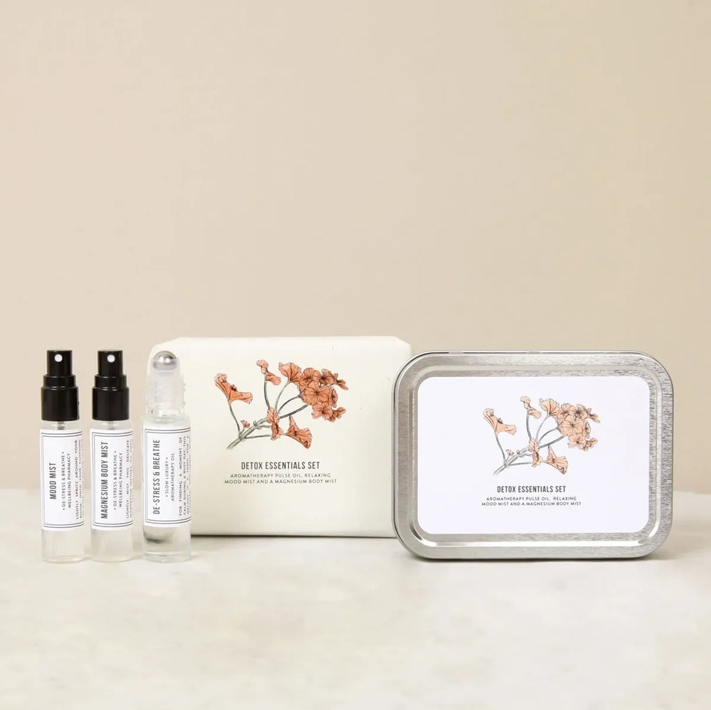 Detox Set: Body Brush + Face Brush + Detox Essentials Kit - Fig Wellbeing