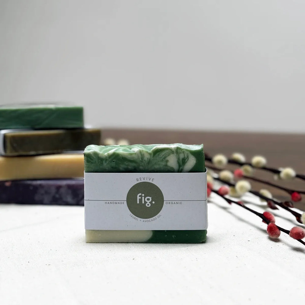 FIG - Revive - Laurel, Avocado Oil Soap + Shampoo Bar - Fig Wellbeing