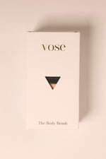 Vose - 100% Horse Hair Body Brush - Black Rose