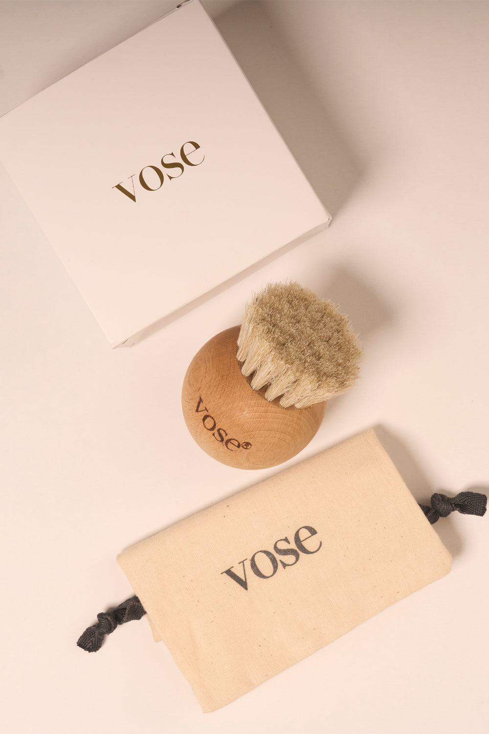 1000 Vose Vose - 100% Horse Hair Face Brush - White Ball