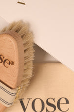 Vose - 100% Horse Hair Body Brush - Vanilla