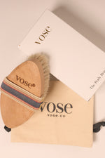 Vose - 100% Horse Hair Body Brush - Magnolia