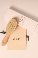 Vose - 100% Goat Hair Ultra Soft Baby Hair Brush