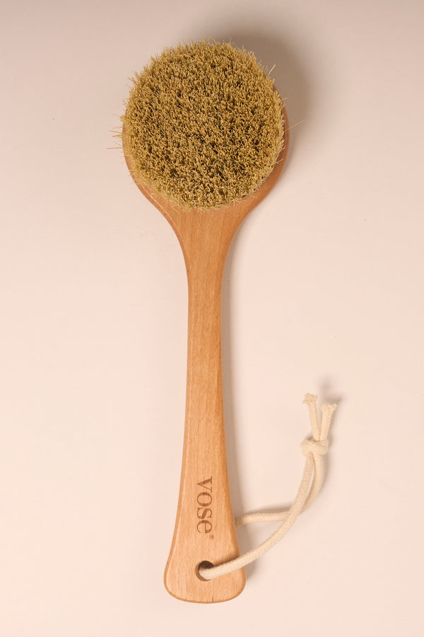Vose - 100% Cactus Bristle Vegan Body Brush - Long