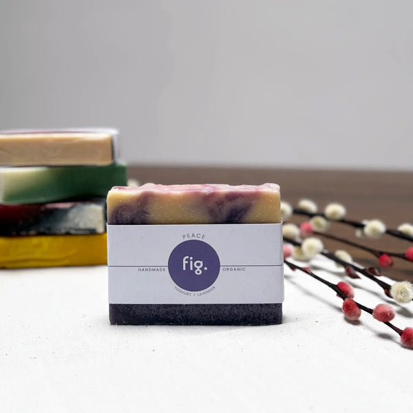 FIG - Peace - Yoghurt, Lavender Soap Bar - Fig Wellbeing