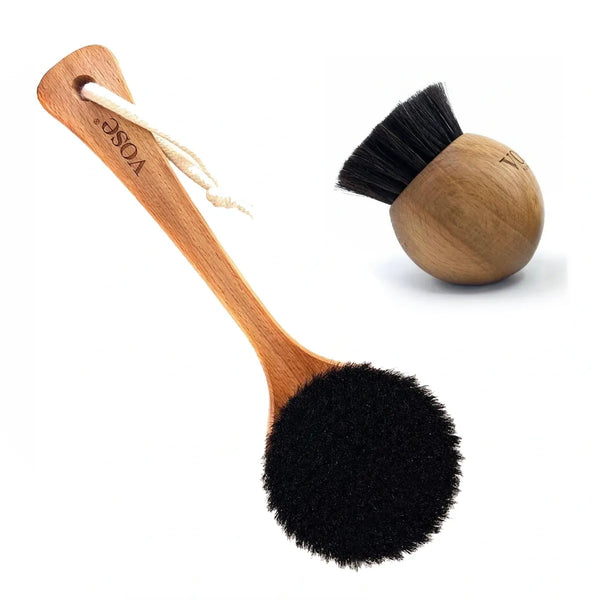 Vose - 100% Horse Hair Black Brush Set - Fig Wellbeing