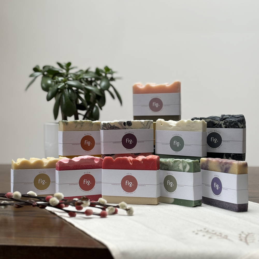 fig wellbeing soap bar selection