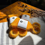 handwoven exfoliating shower & bath mitt