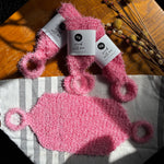 handwoven exfoliating shower & bath mitt