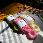 handwoven exfoliating shower & bath mitt