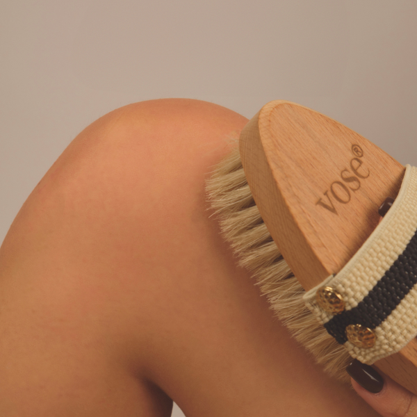 vose horse hair dry body brush celulite brush